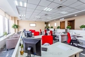 Interior of a modern office
